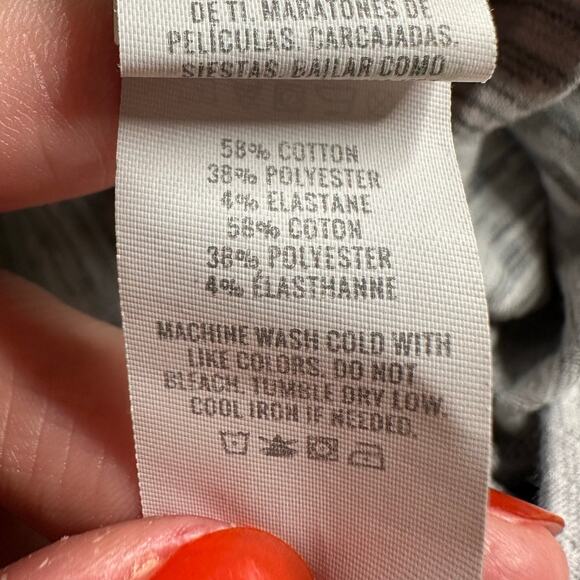 Aerie: Gray Lettuce Hem Ribbed Flared Pants - Picture 8 of 9